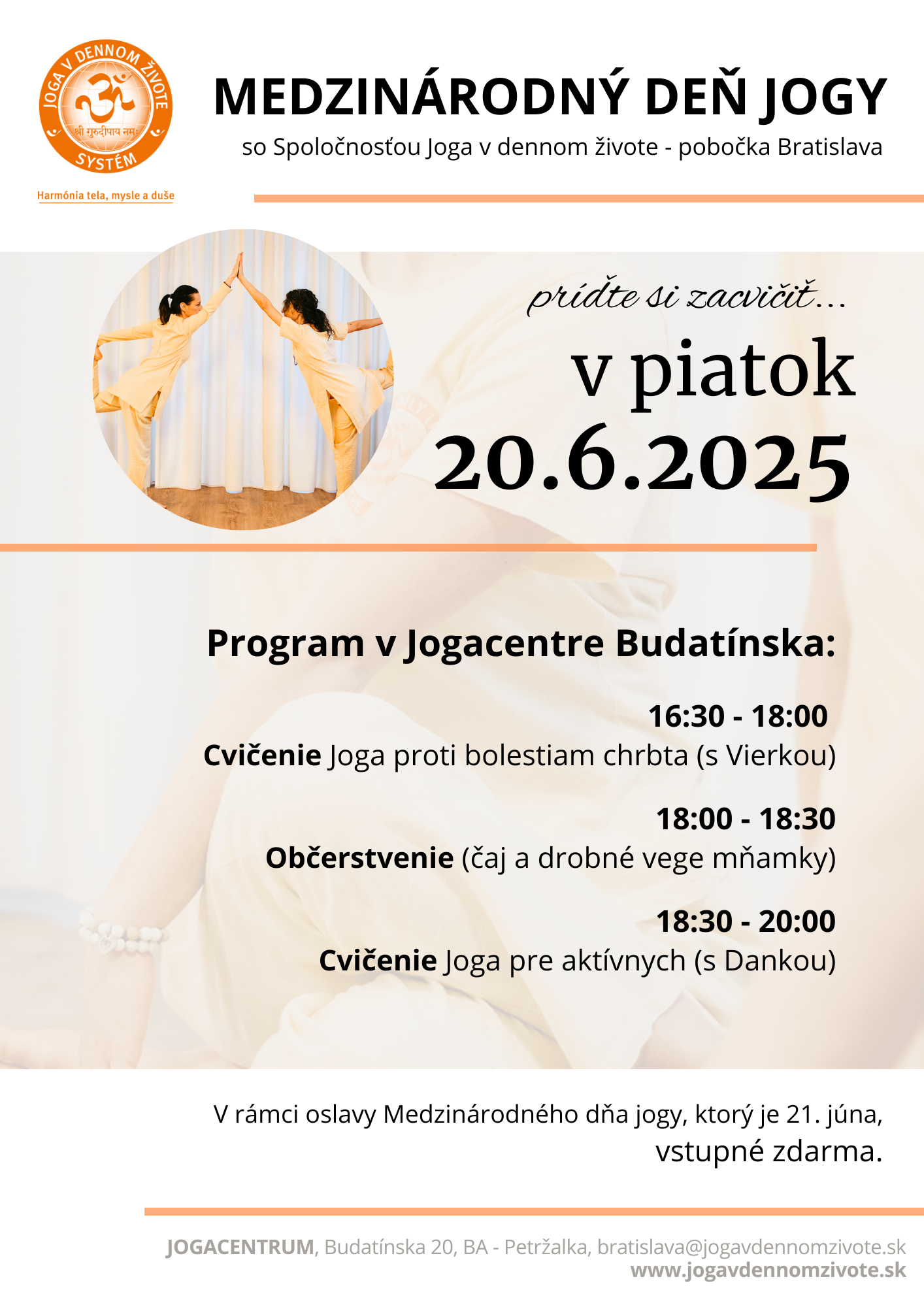 Medzinarodny den jogy 2062025